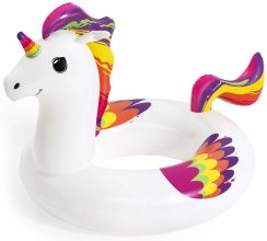 Bestway Einhorn, Rad, Kinder, aufblasbar, Wasserrad, 119x91 cm
