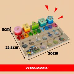 Szortírozó - oktató játék Kruzzel 26509 (akce)