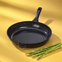 Panvica s keramickým povrchom 32 cm ATURA čierna