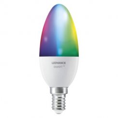LEDVANCE® SMART + WIFI 040 izzó (ean5556) fényerő – szabályozható, színváltó, 5W, E14, CLASSIC B