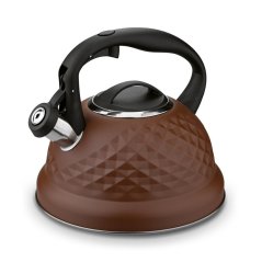 Wasserkocher Edelstahl + UH 3l BUENO, braun, Induktion