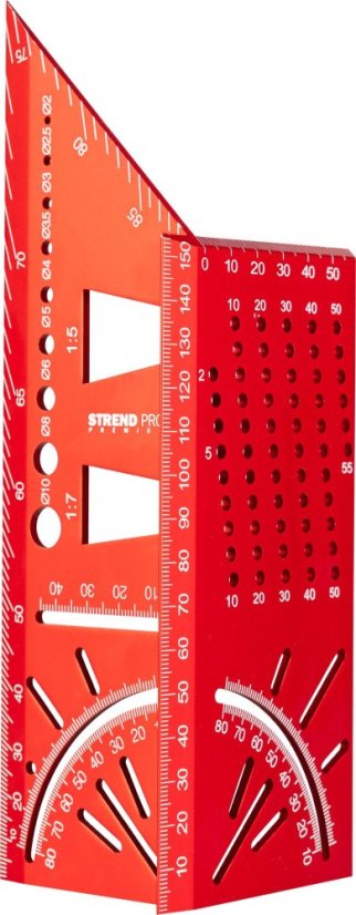 Winkel Strend Pro Premium, Zimmerei, ALU-Gehrung, 150 mm, 30°-45°-60°-90°