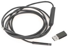Inspekcijska kamera vodootporna kamera promjer 5,5 mm USB, 6 LED dioda, 2 m, GEKO (akce)