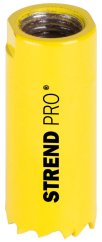 Strend Pro BHS44 Fräser, 19 mm, M3 Bimetall, Metallkrone, Säge