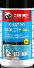 Schwimmbadchemikalien Cranit Quatro Tabletten 1kg KLC