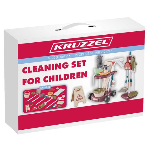 Kruzzel 24747 set za čišćenje za djecu (akce)