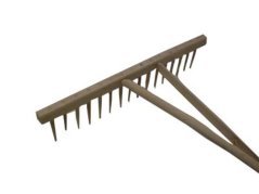 Grabie 14-zębowe. drewniany z uchwytem KLC