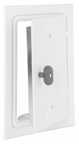 Drzwi Anko C2.2G 160x280 mm, komin, biały, rewizja