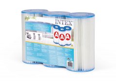 A típusú szűrők – az Intex 29000 medence-szivattyúhoz – 3 darab (akció)