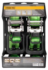 Szorítópánt Strend Pro TRS-706, racsnis heveder, 50 mm, L-6 m, max.960 kg, csom. 2 db