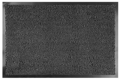 Rohozka MagicHome CPM 304, 40x60 cm, černá/šedá