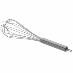 Whisk 30cm din oțel inoxidabil, agățat PAULA
