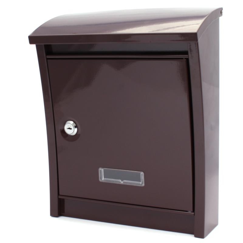 Briefkasten DALMATIA braun 25x32x8-12cm, XL-TOOLS