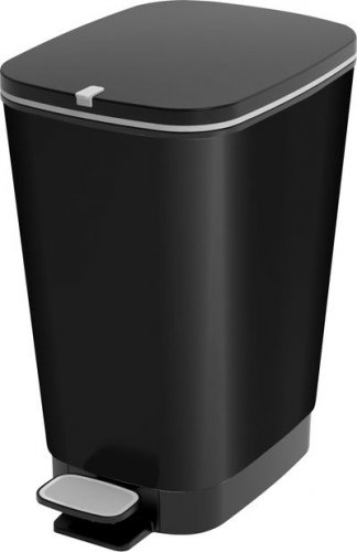 Koš KIS Chic Bin M, 35L, matný černý, 40,5x26,5x45 cm, na odpadky