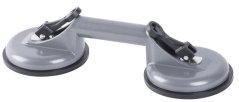 Suport sticla Strend Pro CUP-785, aspiratie, 2-dome, metal, Zn