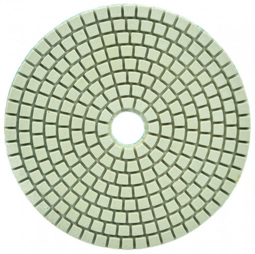 Diamantna brusna plošča 125 mm, granulacija 1500 Velcro, mokro brušenje, GEKO