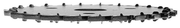 Sägeblatt mit Raspel für Winkelschleifer gerade 115 x 3 x 22,2 mm TARPOL, T-03