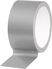 Strend Pro ameriški trak, 50 mm, L-10 m, lepilo, srebrn