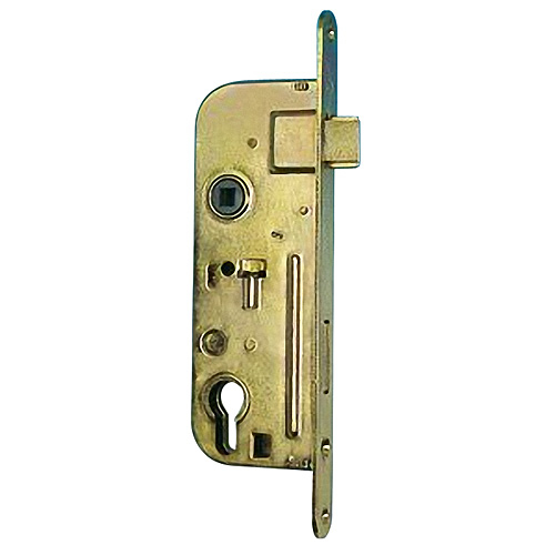 Ključavnica TESLA V6090 P Zn, 90/45/63, vložek, vrez