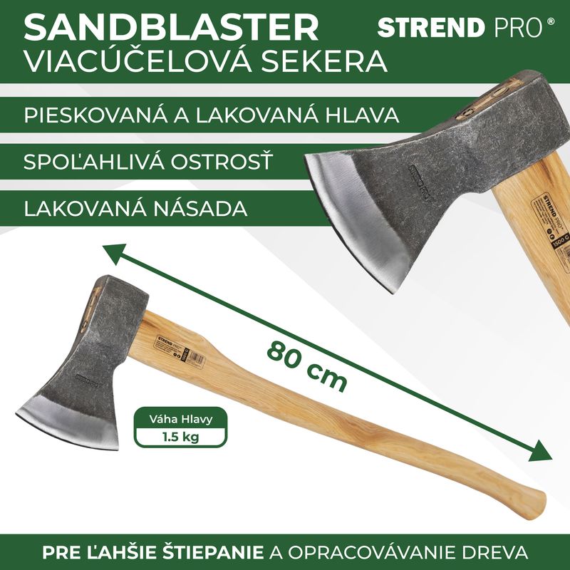 Sekera Strand Pro Sandstrahler A613B 1500 g, 800 mm