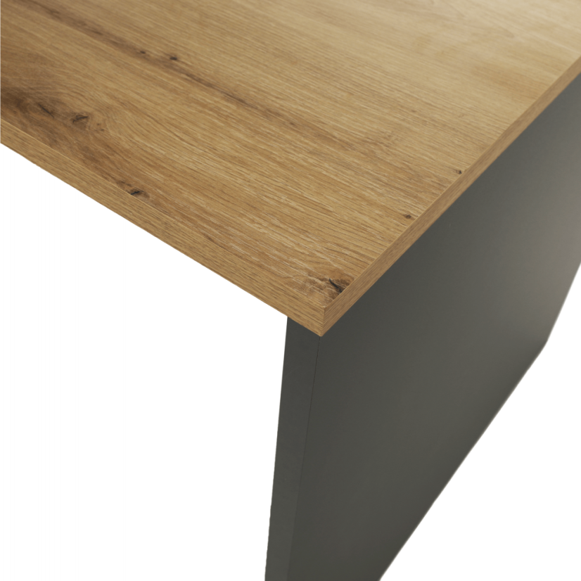 Schreibtisch, Graphit/Eiche Artisan, RIOMA NEW TYPE 11
