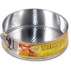 Kuchenform, rund, 22 cm Öffnung, Waffelboden