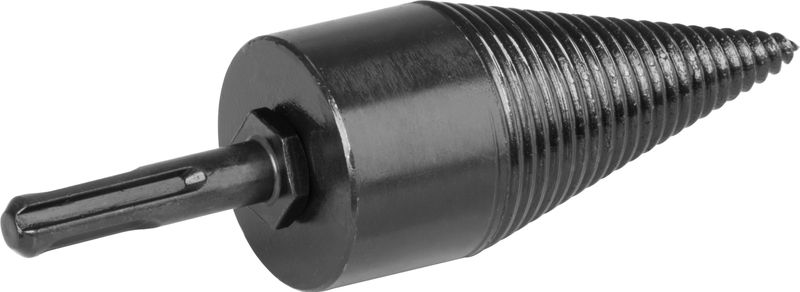 Strend Pro Dorn, Spaltkeil, Kegel, 42 mm, HEX 1/2"; und SDS+ Adapter, für Holz