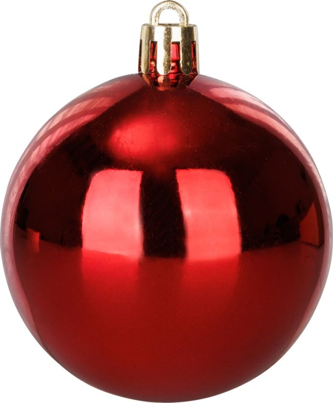 MagicHome Weihnachtskugeln, Set, 32 Stück, Rot-Grün-Weiß, Mix, für den Weihnachtsbaum