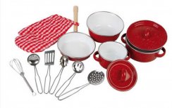 Edények + konyhai eszközök + gyerekkesztyű piros2