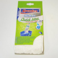 Wymienny mop płaski QUICK MAX na rzep 32x11,5cm