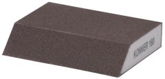 Schwamm KONNER G180, 125x90x65x25 mm, Schleifschwamm, abgeschrägt