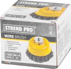 Brush Strend Pro TCB-500 100 mm, ghiveci, împletit, M14x2, sârmă 0,5 mm