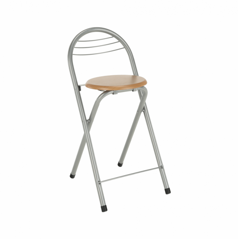 Barhocker, Buche/Aluminium, BOXER