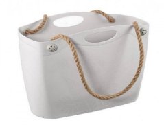 Strandtasche aus Vollkunststoff, Tragkraft 10 kg