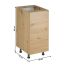Unterschrank, Artisan Eiche, universal, LANGEN D40