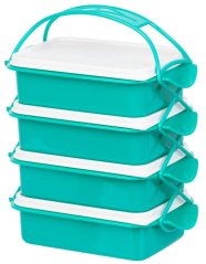 Cutie de prânz MagicHome CS336, 4 bucăți, 4x1 aprins, PP / PE