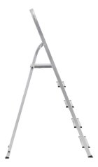 Schodiky Strend Pro AL-D5, 5 stupínkové, max. 125 kg, Alu