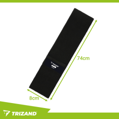 Készlet gumiszalagok a szőnyegen való gyakorláshoz - 3db. Trizand 25878