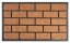 MagicHome RBC 124 Matte, Brickwall, 45x75 cm, Gummi/Kokosnuss