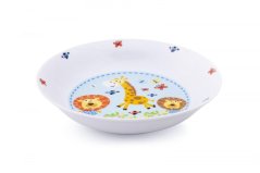 Tanier detský hlboký porcelánový 19 cm dizajn SAFARI