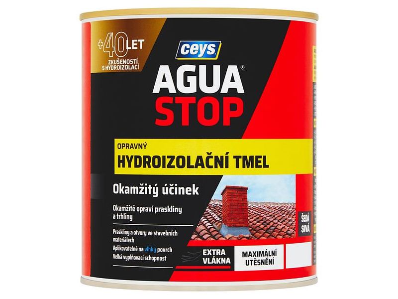 Kitt Ceys AGUA STOP Imprägnierspachtel, grau 1 kg