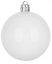 MagicHome božićne kuglice, 10 kom, bijele, za božićno drvce, 6 cm