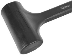 Młotek gumowy bez odrzutu, średnica 65 mm, waga 1350 g, GEKO