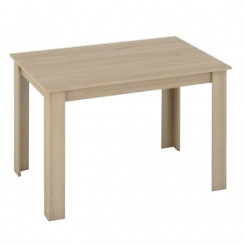 Jedilna miza, hrast sonoma, 120x80 cm, KRAZ