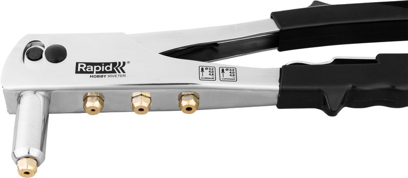 Kliešte RAPID RP09, nitovacie, pre hliníkové nity, integrovaný kľúč, mäkká rukoväť