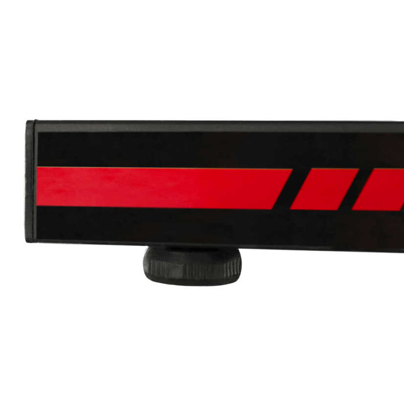 Spieltisch/Computertisch, schwarz/rot, MACKENZIE 140cm