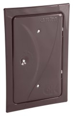 Ajtó Anko C2.2B 160x280 mm, kémény, barna, revízió