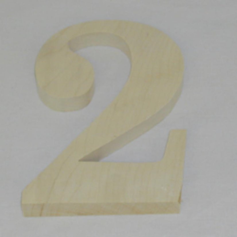 Hausnummer aus Holz ca.2 18cm