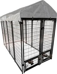 Voliera/klietka pre psa 120x240x180cm GARDENKUS krytá