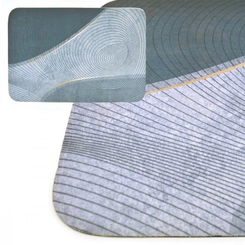 Podloga 40x60 cm guma+tekstil LETOKRUHY brez robov